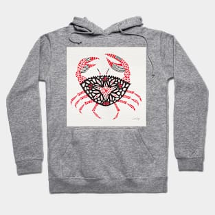 Pink Crab Hoodie